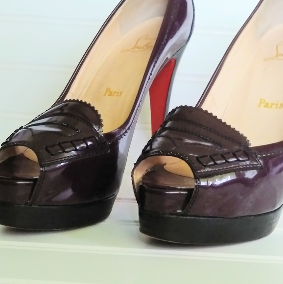 Authentic Christian Louboutin platform heels - Picture 9 of 10